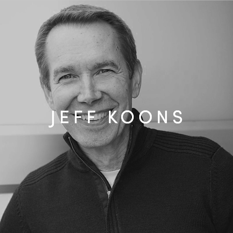 Jeff Koons Artist Premium Modern Art Button