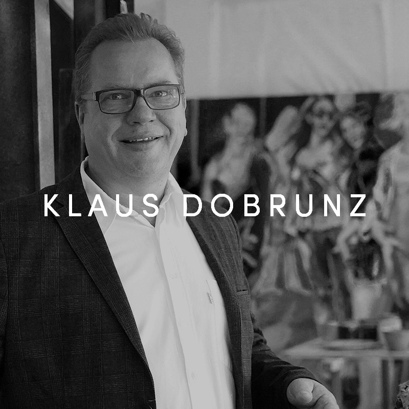 Klaus Dobrunz Artist Button Premium Modern Art